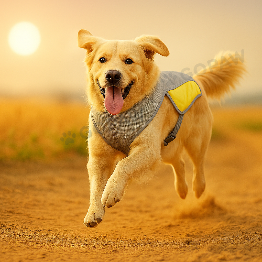 The BreezeVest™ Cooling Dog Vest
