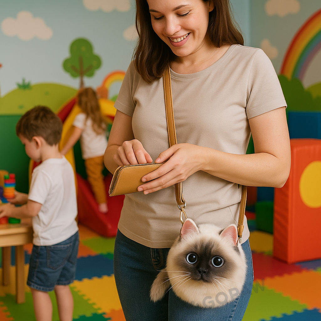 Purrse™ The Purrfect Companion Shoulder Bag