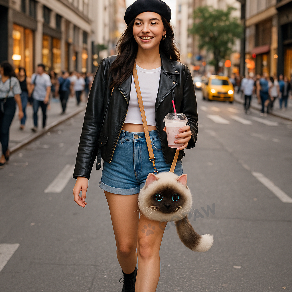 Purrse™ The Purrfect Companion Shoulder Bag