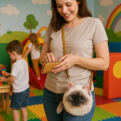 Purrse™ The Purrfect Companion Shoulder Bag