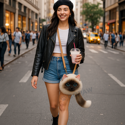 Purrse™ The Purrfect Companion Shoulder Bag